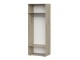 Шкаф 2-х дверный Бостон ШК-800 дуб крафт серый-бетонный камень New