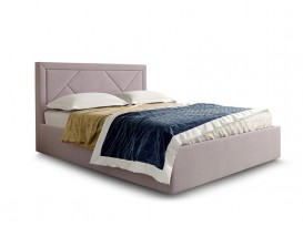 Кровать Сиеста вариант 1 Розовый велюр