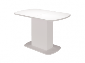 Стол обеденный Соренто-2 Белый глянец-белое